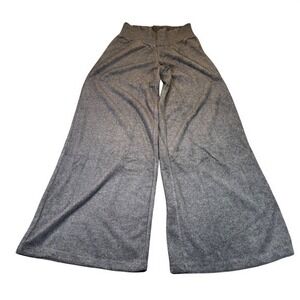 DNA Culture Women's Grey‎ Wide Leg Lounge Pants Size S Smocked Waist
